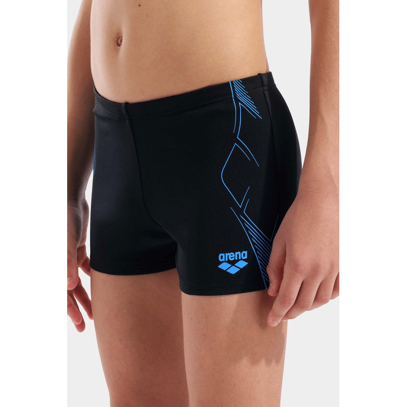 Плавки-шорти для хлопчиків Arena GRAPHIC SWIM SHORT чорний, бірюзовий Діт 128 см