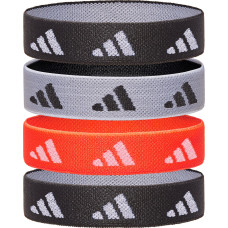 Гумки для волосся Adidas Hair Ties чорний, білий, червоний Жін One Size