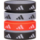 Гумки для волосся Adidas Hair Ties чорний, білий, червоний Жін One Size