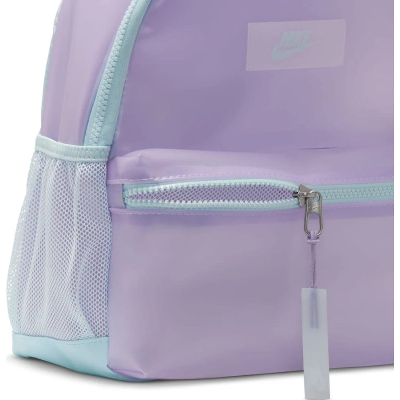 Рюкзак Nike Y NK BRSLA JDI MINI BKPK-JELLY 11L блакитний, рожевий Діт 25 x 33 x 13 см