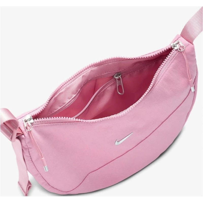 Сумка Nike NK AURA CRESCENT CROSSBODY 4L рожевий Жін 30 х 18 х 10 см