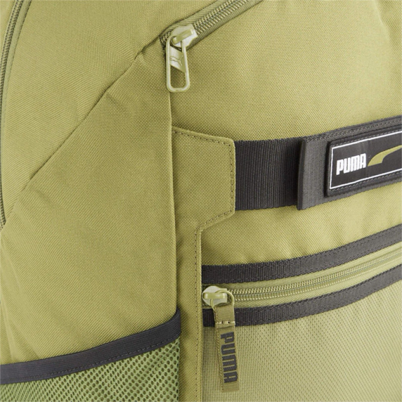 Рюкзак Puma Deck Backpack 22L зелений Уні 30x18x46 см