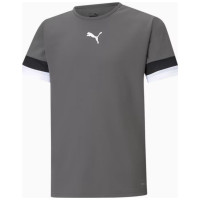 Футболка Puma teamRISE Jersey Jr сірий Діт 164 см