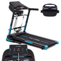 Электрическая беговая дорожка THUNDER ELITE-DS-BLACK, 50x130 см, 2,5 л.с., до 160 кг, 18 км/ч, чёрная