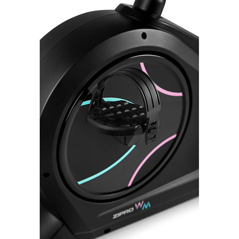 Велотренажер електромагнітний Zipro Iconsole+ Glow WM чорний