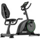 Велотренажер горизонтальний магнітний Zipro Easy чорно-сірий