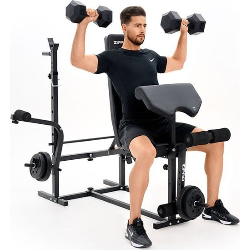 Лава регульована багатофункціональна Zipro Ripped з партою Скотта