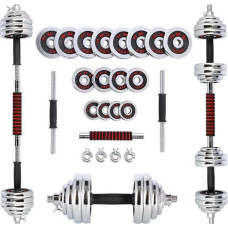 Гантелі розбірні сталеві HMS STC30, 2 x 15 кг