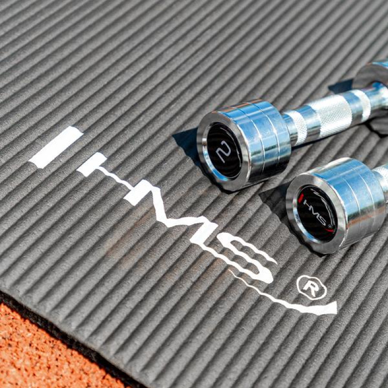 Гантелі сталеві HMS CHD04, 2 х 4 кг