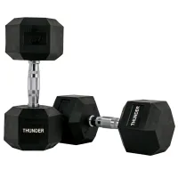Гантель шестигранна THUNDER 17,5 кг
