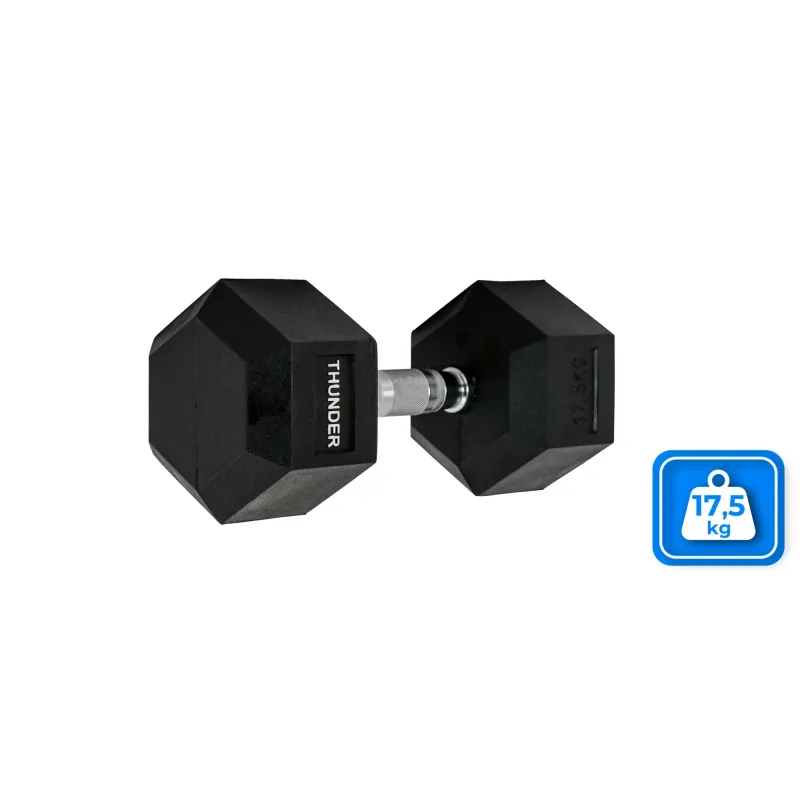 Гантель шестигранна THUNDER 17,5 кг