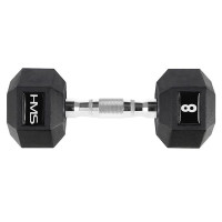 Гантель шестигранна HMS HEX PRO, 8 кг