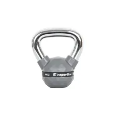 Гиря з гумовим покриттям inSPORTline Kettlebell PU 4 кг