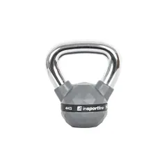 Гиря з гумовим покриттям inSPORTline Kettlebell PU 4 кг