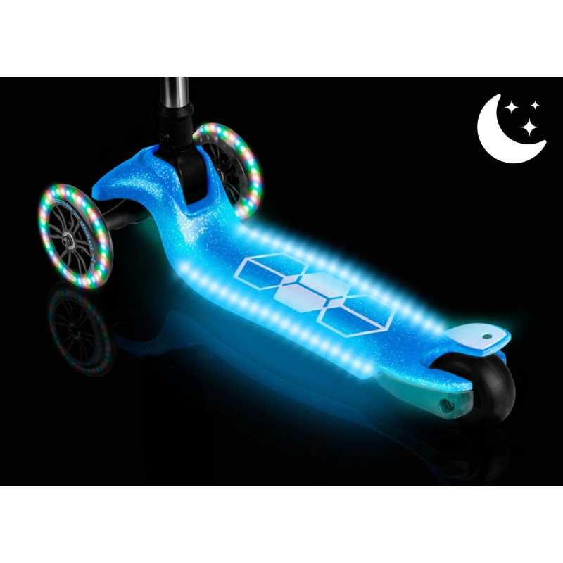 Самокат дитячий триколісний Ricokids Jelly синій