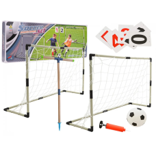 Ворота футбольні дитячі Ramiz JB8885D 64 x 97 x 34, чорно-білі