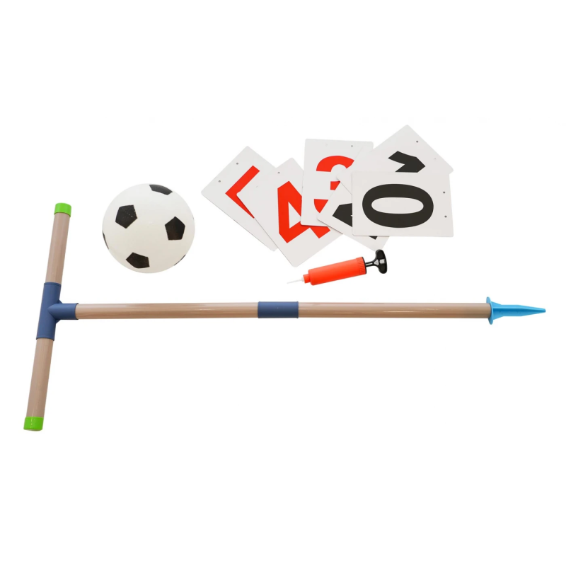 Ворота футбольні дитячі Ramiz JB8885D 64 x 97 x 34, чорно-білі