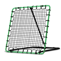 Сітка тренувальна для футболу Neo-Sport Rebounder 120 x 120 см, чорно-зелена