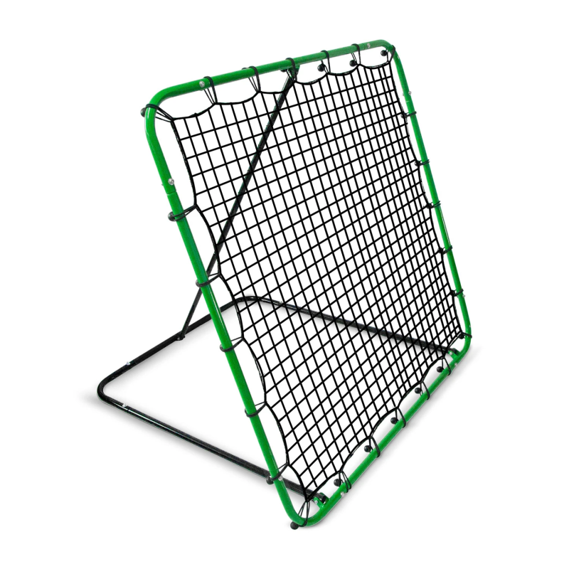 Сітка тренувальна для футболу Neo-Sport Rebounder 120 x 120 см, чорно-зелена