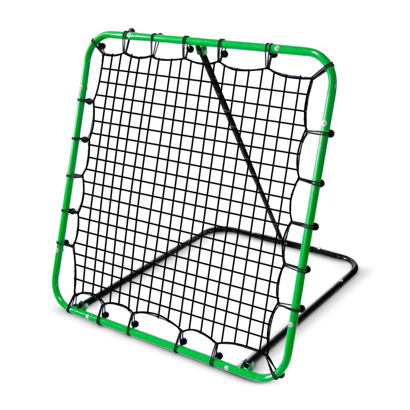 Сітка тренувальна для футболу Neo-Sport Rebounder 120 x 120 см, чорно-зелена