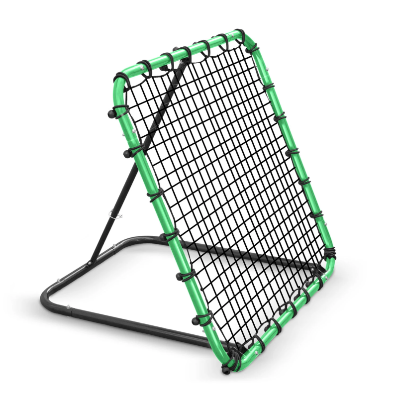 Сітка тренувальна для футболу Neo-Sport Rebounder 120 x 120 см, чорно-зелена