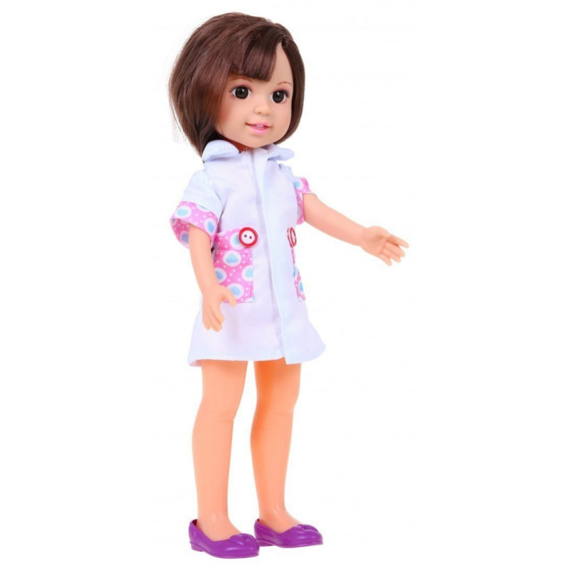 Лялька-медсестра для дітей 3+ Аксесуари для лікаря + Стетоскоп + Термометр + Шприц