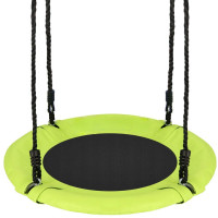 Гойдалка з гніздом лелеки K-Sport NS012, 65 см - зелено-чорна