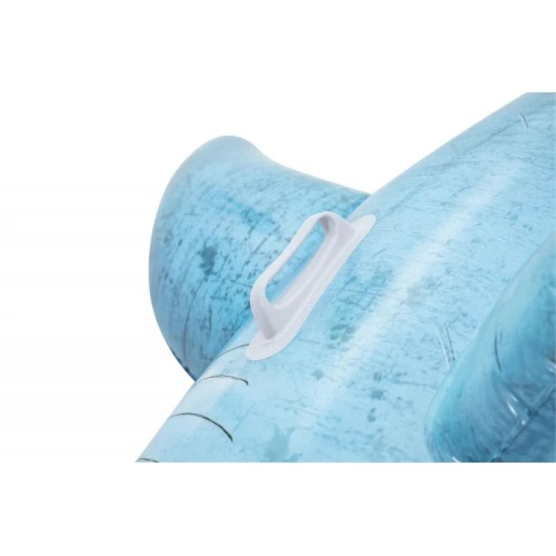 Пліт надувний з ручками BESTWAY 41405 Акула, 183 x 102 см