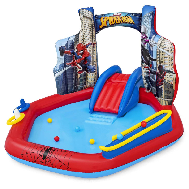 Надувний ігровий майданчик Bestway 98793 Людина-павук 211 x 206 x 127 см