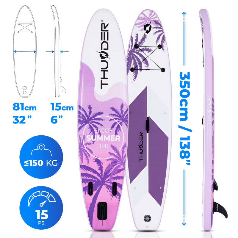 Надувна SUP дошка (Сапборд) THUNDER SOLA 350