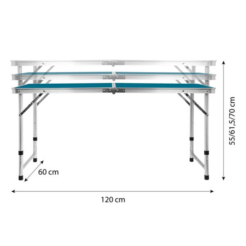 Стіл кемпінговий розкладний NILS CAMP NC1605, синій