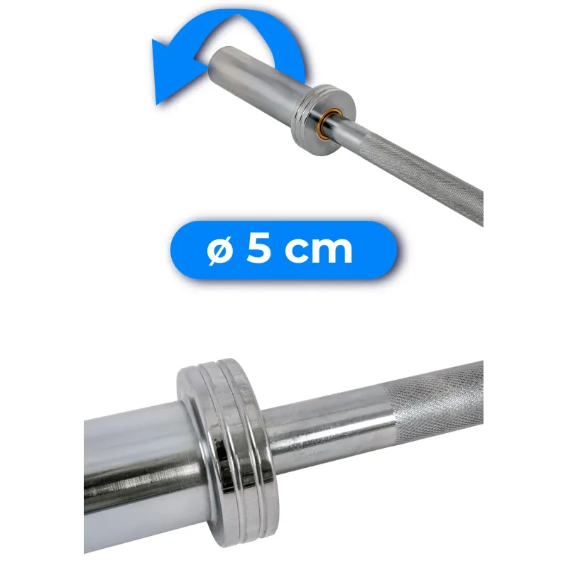 Гриф олімпійський прямий 120/50 THUNDER