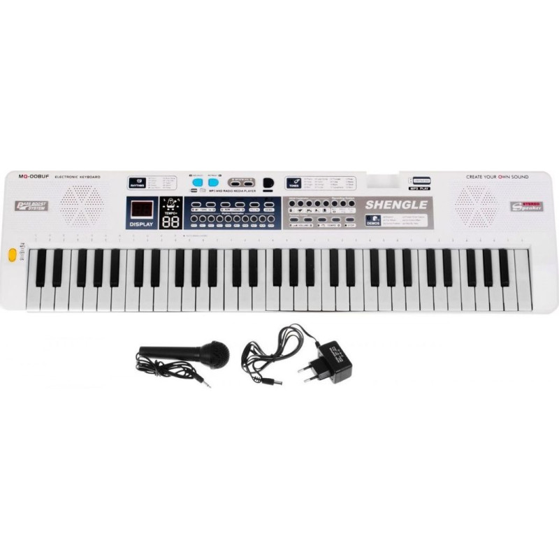 Дитячий синтезатор 5+ Мікрофон + Запис + Стереодинаміки