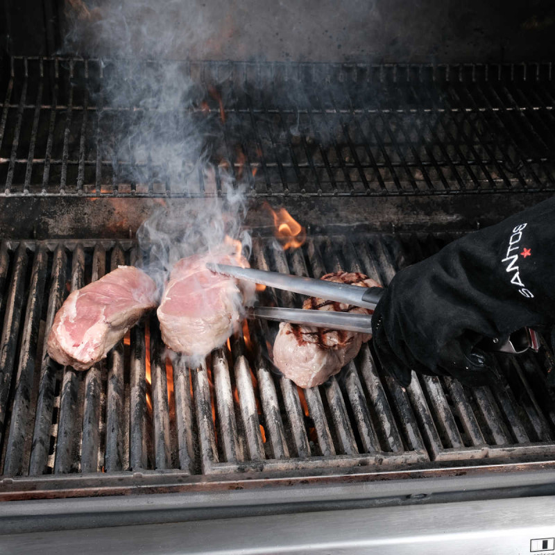 Набір приборів для гриля SANTOS, BBQ, 3 шт 900563 Код: 011037