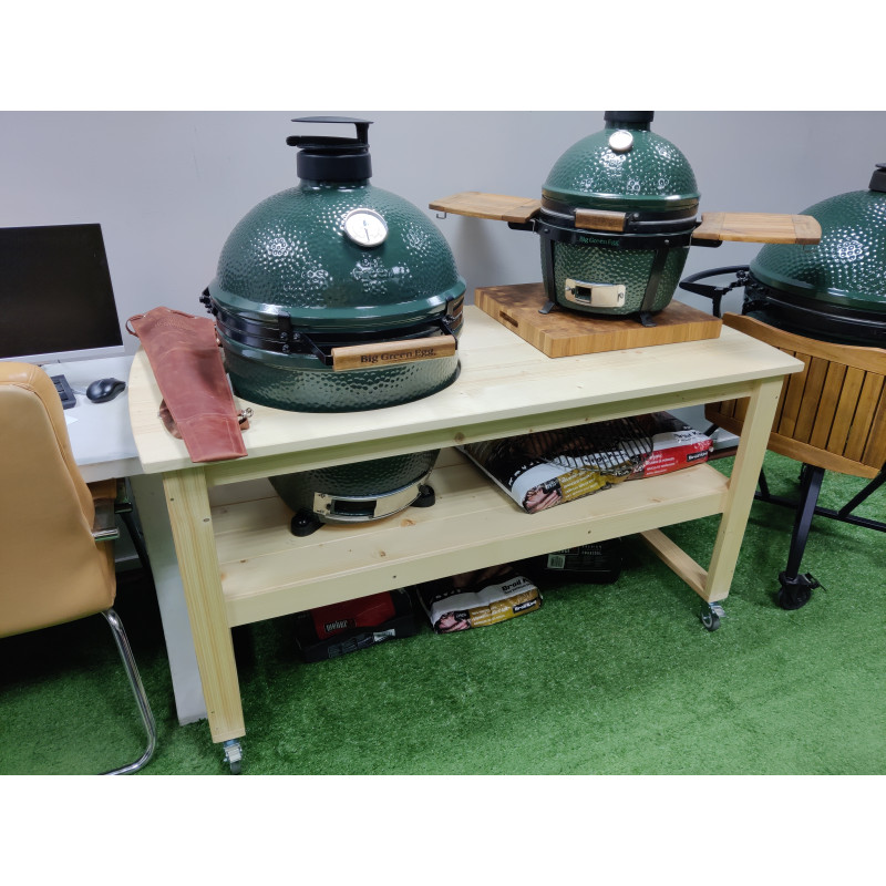 Стіл для гриля Primo, Big Green Egg, Kamado Joe дерев''яний GRILLI 009693 Код: 009693