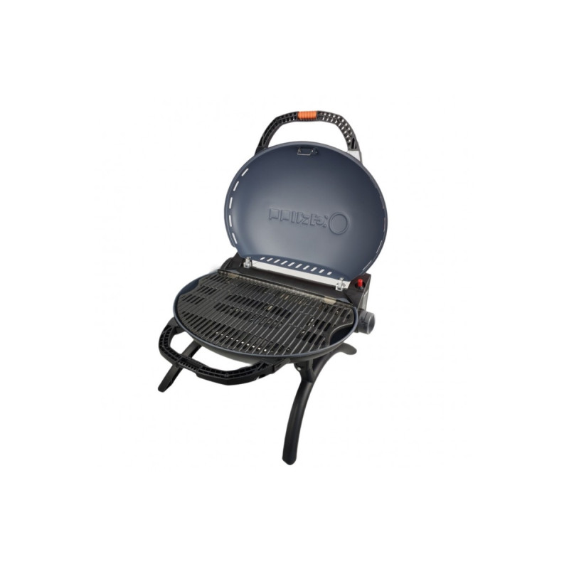 КОМПЛЕКТ Портативний переносний газовий гриль O-GRILL 600T, зелений + шланг в подарунок! Код: 011679