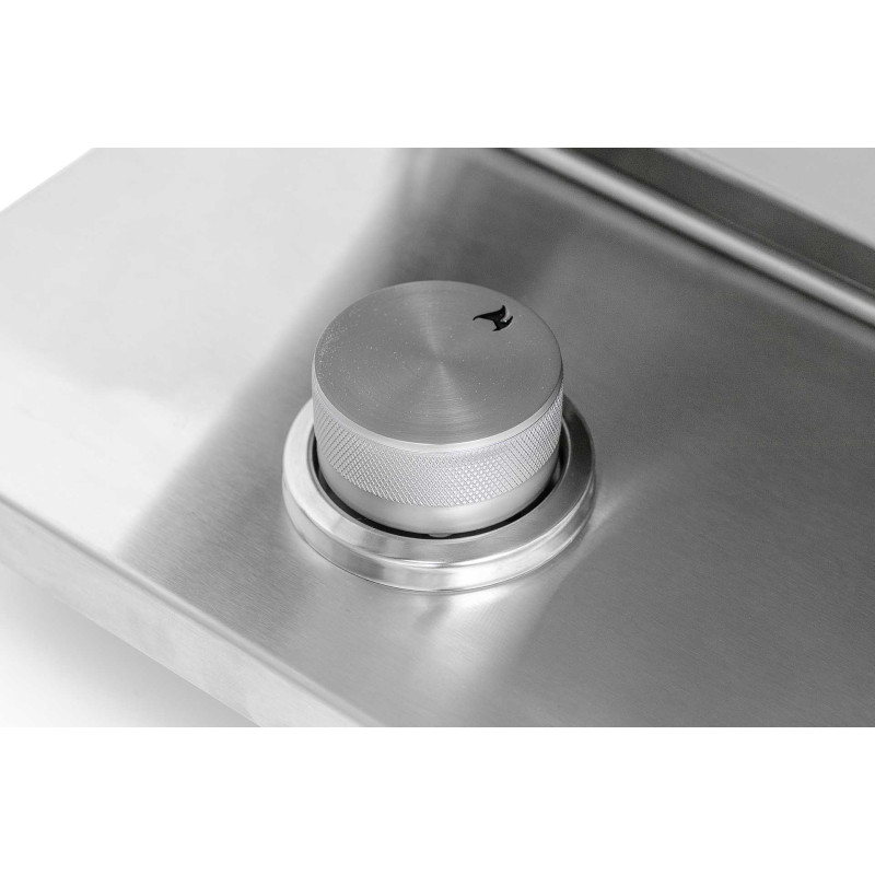 Одинарна вбудована конфорка з кришкою GRILLI 888002 Код: 012577