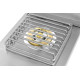 Одинарна вбудована конфорка з кришкою GRILLI 888002 Код: 012577