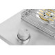 Одинарна вбудована конфорка з кришкою GRILLI 888002 Код: 012577