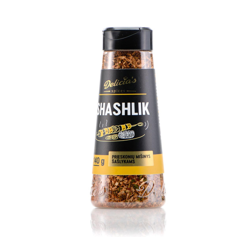 Суміш спецій Delicia's Spices Shashlik для шашлику 140 г 241577 Код: 013254