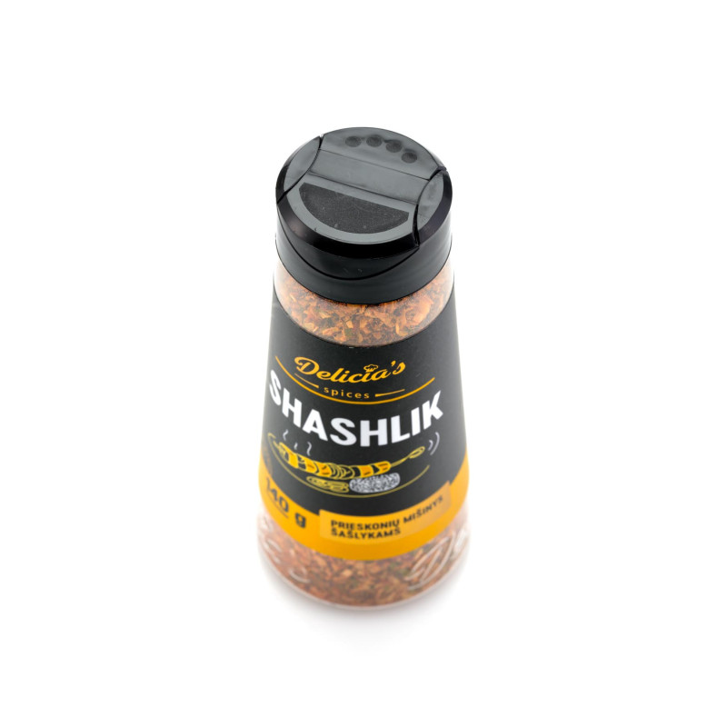 Суміш спецій Delicia's Spices Shashlik для шашлику 140 г 241577 Код: 013254