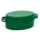 Жарівня (котел) овальна чавун.емаль 5.2л Big Green Egg 117670 Код: 004677