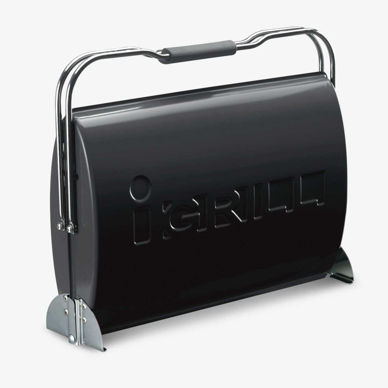 Портативний вугільний гриль I-GRILL O-GRILL чорний Код: 009056