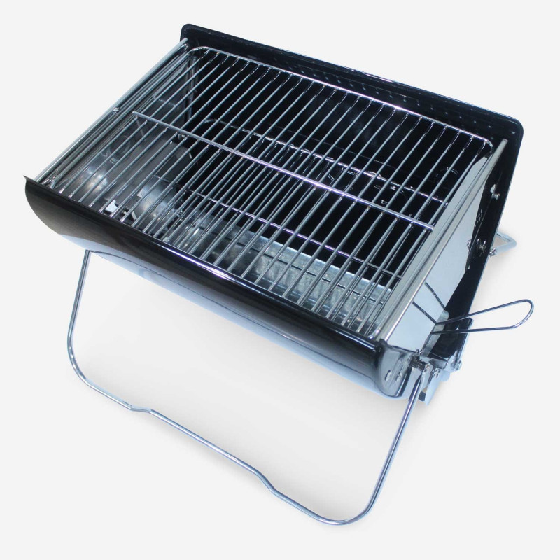 Портативний вугільний гриль I-GRILL O-GRILL чорний Код: 009056