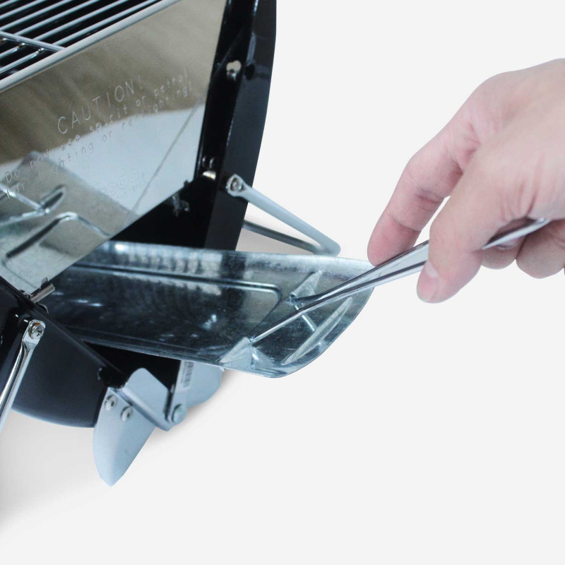 Портативний вугільний гриль I-GRILL O-GRILL чорний Код: 009056