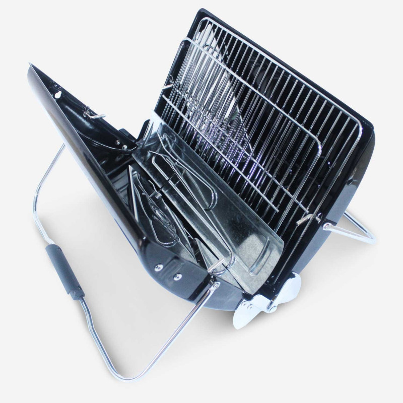 Портативний вугільний гриль I-GRILL O-GRILL чорний Код: 009056