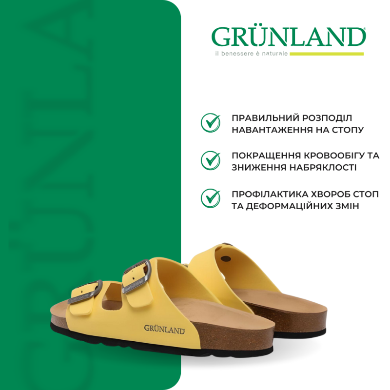 Шльопанці жіночі Бордовий CB0003 Grunland Розмір 3 (CB0003/37/BR-1886)