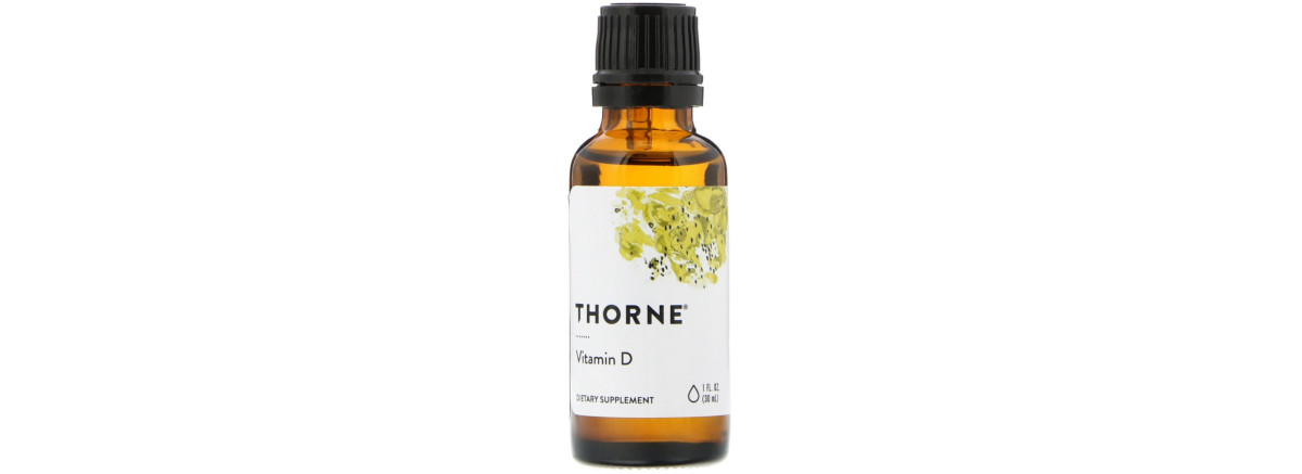 Витамин D, 1 жидкая унция (30 мл), Thorne Research