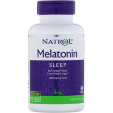Мелатонін, Melatonin, 3 мг, Natrol, 240 таблеток