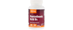 Пантотенова кислота (B5) Pantothenic Acid, Jarrow Formulas, 500 мг, 100 капсул
